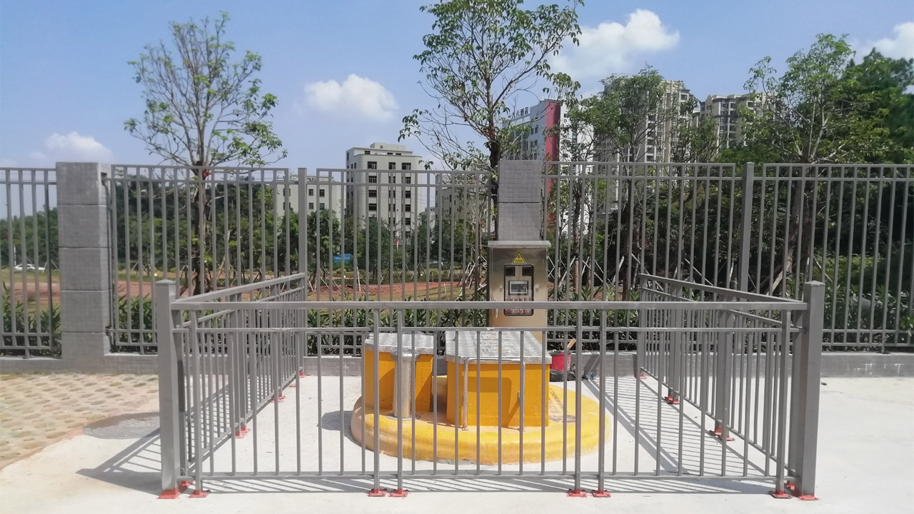 河源學校一體化預制污水提升泵站工程案例