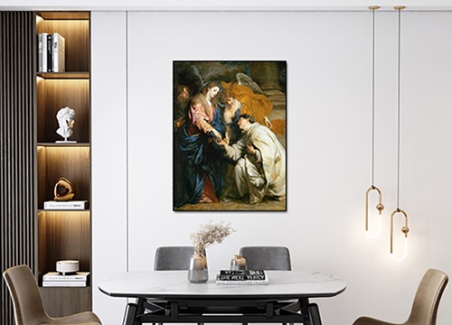 餐廳歐式裝飾畫制作