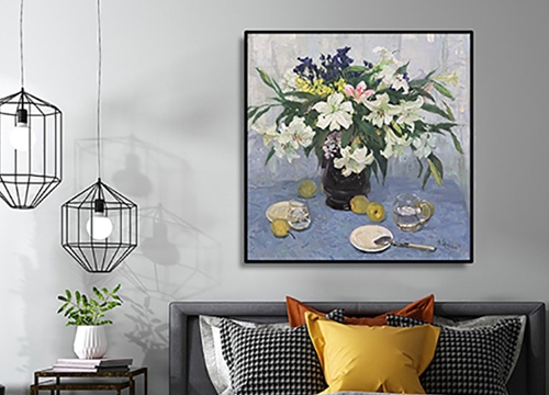 臥室復(fù)古裝飾畫(huà)制作