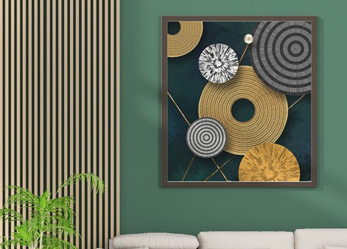 客廳輕奢裝飾畫制作