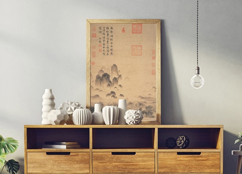 客廳山水裝飾畫