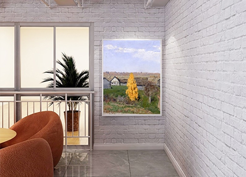 走廊鄉(xiāng)村風(fēng)裝飾畫制作