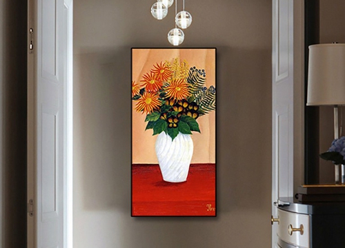 玄關(guān)歐式裝飾畫制作