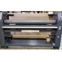 Jet printing with high speed pressure and temperature cold laminating machine